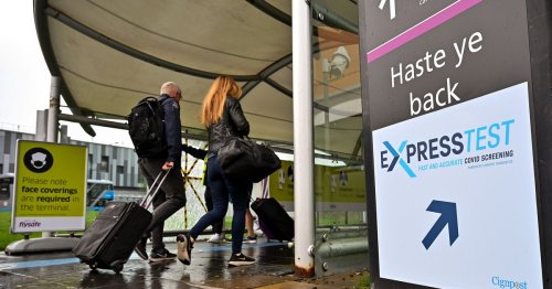 Scotland's travel rules explained as tests dropped but some restrictions remain