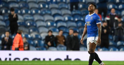 Alfredo Morelos injury sweat for Rangers as Ryan Kent faces longer absence