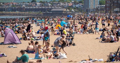 Traffic chaos as crowds head to Scots beaches on one of hottest days of year