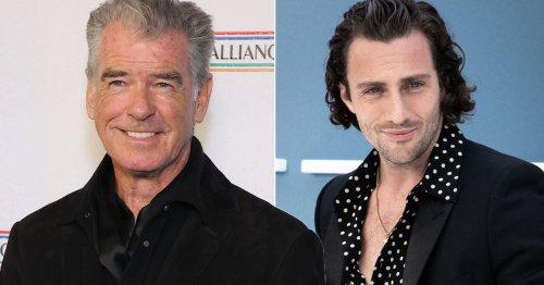 Pierce Brosnan's four-word reaction to Aaron Taylor Johnson 'becoming new Bond'