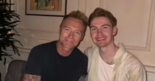 Ronan Keating spotted at top Scotland resort as he celebrates son Jack's birthday