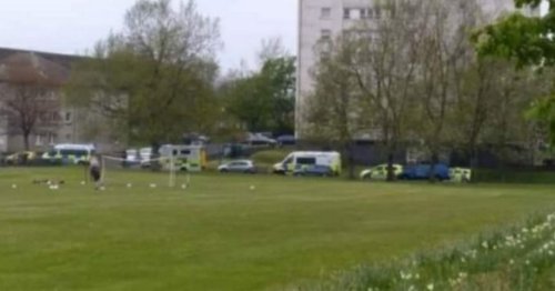 ‘Stabbings’ in Glasgow park leave two in hospital as cops race to scene