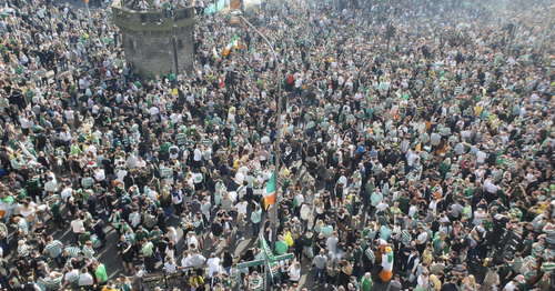 st pattys day merchant city glasgow 2025