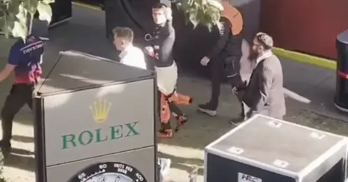 Lando Norris caught on camera swearing at fan who mocked him after Australian GP