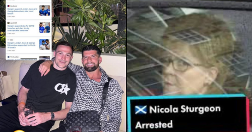 Nicola Sturgeon trolled by Rangers stars she panned over Covid breaches as Jordan Jones takes aim