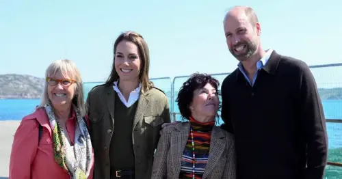Prince William and Kate Middleton meet unexpected American celebrity in Scotland