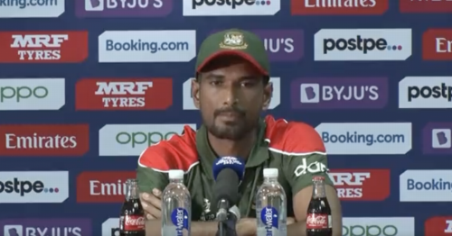 Scotland cricket team's rowdy rendition of national anthem leaves Bangladesh captain peeved as presser is paused