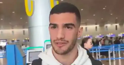 Liel Abada can't hide Celtic feelings during slapdash Israel TV airport interview