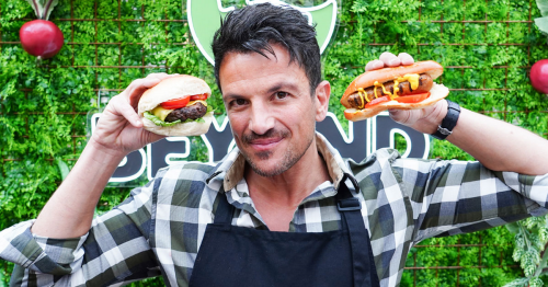 Peter Andre cashes in on Rebekah Vardy's chipolata 'slur' with new barbecue advert
