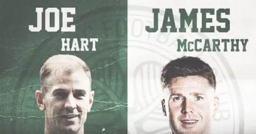 Joe Hart hails Celtic arrival after joining with James McCarthy