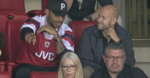 Thierry Henry takes in Arsenal thumping derby win with Daniel Ek