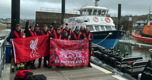 Liverpool fans take speedboat to France for Real Madrid clash amid Champions League Final travel chaos