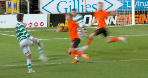 Kieran Freeman handed unanimous Celtic red card verdict as Dundee United detail missed during 'easy' VAR check