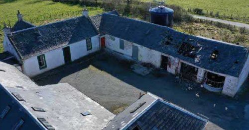 Makeover plan for "dilapidated" 19th century Ayrshire farmhouse