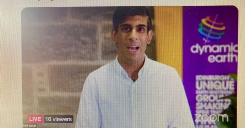 Rishi Sunak livestream on Scotland's place in the Union reaches audience of 16