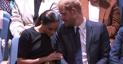Meghan Markle's 'subtle' hand gesture to Prince Harry 'shows changing relationship'