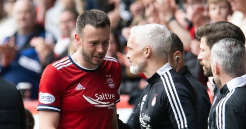 Andy Considine snubs Jim Goodwin in Aberdeen farewell as club hero pens poignant goodbye