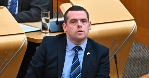 Douglas Ross has risen to the top of the Tory hit list