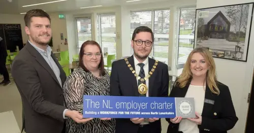 Newmains Community Trust awarded North Lanarkshire Council’s Employer Charter accreditation