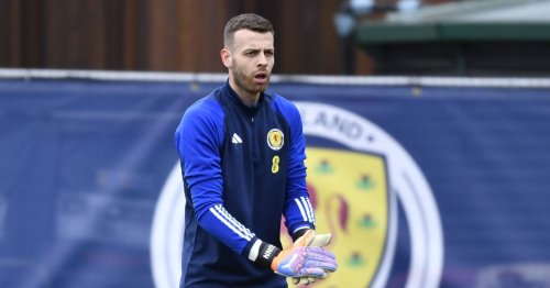 Angus Gunn on Scotland dream as keeper admits national anthem will 'make hairs on the back of his neck stand up'