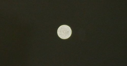 Scots couple spot 'UFO' flying above city while drawing the curtains at home