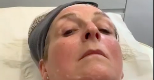 Loose Women's Kaye Adams undergoes cosmetic procedure for turkey neck