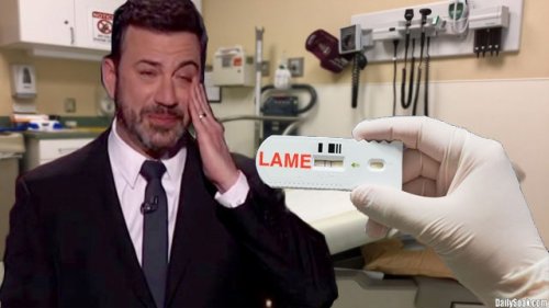 Jimmy Kimmel Tests Positive For LAME