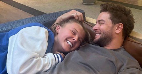 JoJo Siwa and Chris Hughes caught kissing in pool as romance 'confirmed'