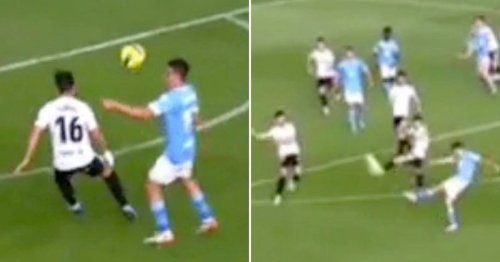 Spanish star scores 'Puskas level' volley which is 'goal of the season by mile'