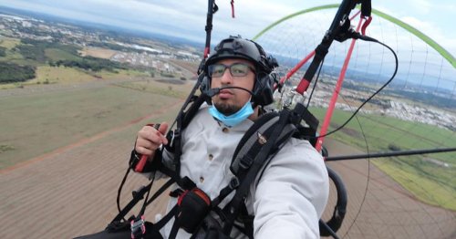 Paragliding dad who dropped from the sky to his death filmed his final moments