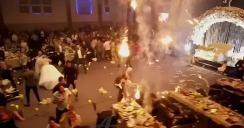 Bride and groom in wedding blaze that killed more than 100 break silence