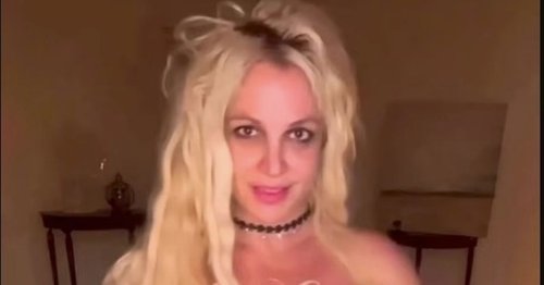 Britney Spears ditches bra for glitter nipple pasties amid Pete Davidson rumours