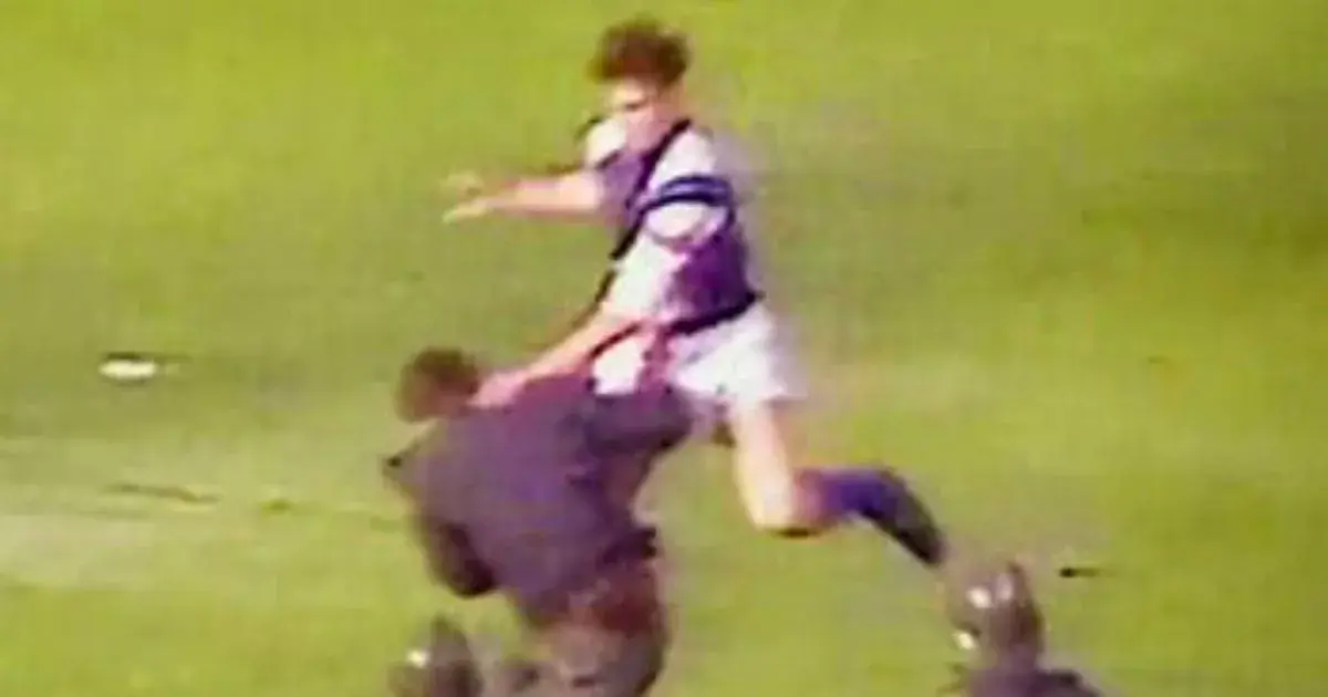 Football icon karate kicked policeman and 'started a war' that killed