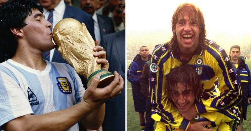 World Cup-winning captain took phone from Hernan Crespo and cried to Maradona