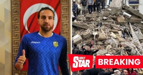 Goalkeeper, 28, dies in Turkey earthquake as body found trapped under rubble