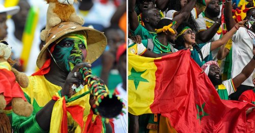 Senegal's team band to blow England away with own version of irritating vuvuzela