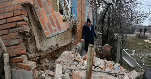 War-torn Ukraine streets where snapper lays bare destruction of Putin's forces