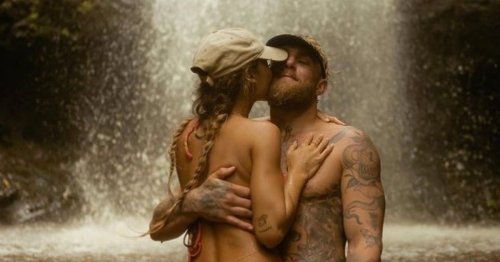 Jake Paul frolics in Hawaii waterfall with bikini-clad girlfriend Julia Rose