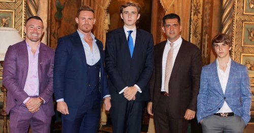 Tailoring expert savages 6ft 7 Barron Trump's 'taking America back' power snap