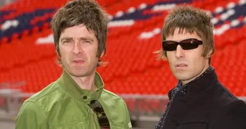 Noel and Liam Gallagher family feud over as relatives reunite for rare snap together
