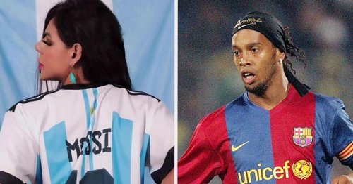 Messi-mad Miss BumBum became 'enchanted' by star after befriending Ronaldinho