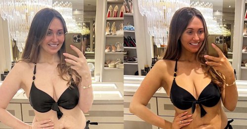 Charlotte Dawson strips down to bikini as she shows off body transformation