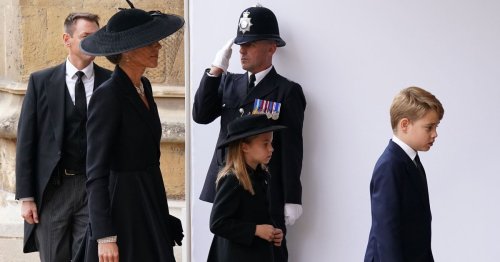 Palace bans broadcast of some scenes at Queen's funeral including Prince George
