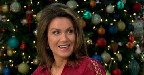 Susanna Reid makes cheeky quip about love life and talks kissing under mistletoe