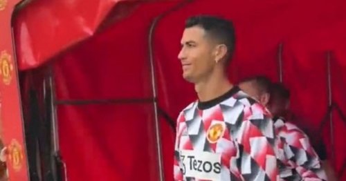 Man Utd's social media team post video of Cristiano Ronaldo being loudly booed by fans