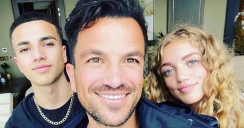 Peter Andre fans convinced his brother is Junior's 'lookalike' in throwback snap