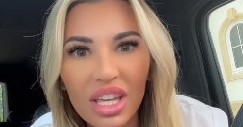 Christine McGuinness fuming as she’s 'caught on film' naked in shower