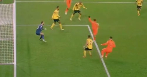 Josh Sargent nets Premier League's 'best goal ever' with audacious scorpion kick