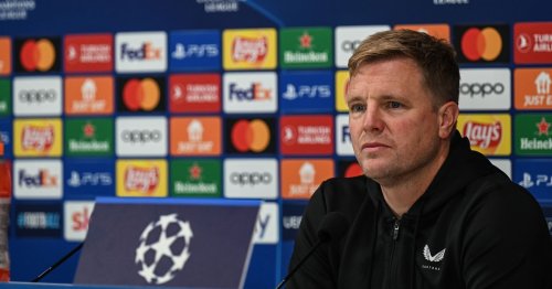 Eddie Howe hints at Newcastle's plan to thwart Kylian Mbappe and PSG in Champions League