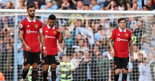 Man Utd flops' furious half-time dressing room rant overheard by Man City staff